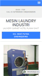 Mobile Screenshot of mesinlaundryindustri.com